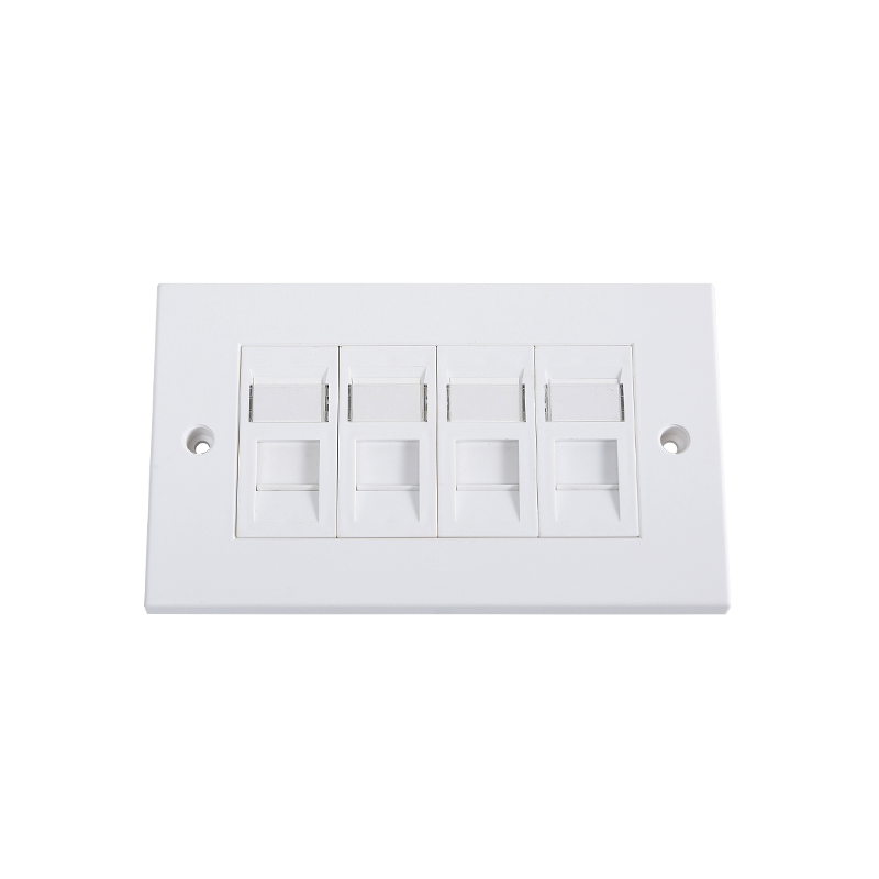SMT-4306-140P-4P Two Gang Flor Frame UK Place frontal do Reino Unido